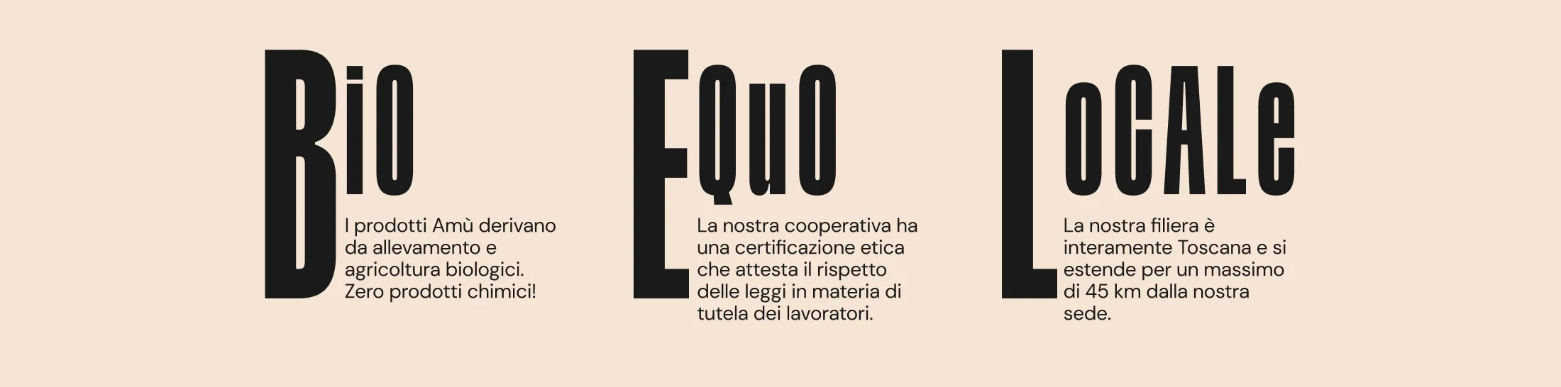 Bio, Equo, Locale